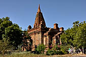 Bagan Myanmar. Kubyauk-Gyi 'Great Colourful Cave' is the temple where some of the beautiful mural paintings were despoiled by a German treasure hunter in 1899. 